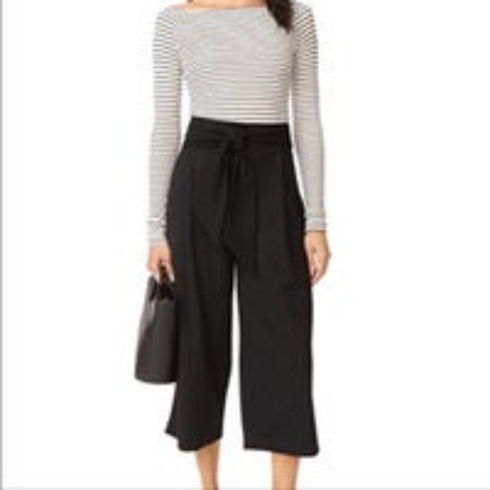Club Monaco Black Izabelah Pant - Picture 1 of 8